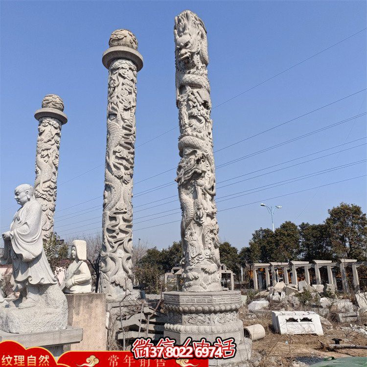 精美石雕文化庭院，欣賞絢麗景觀