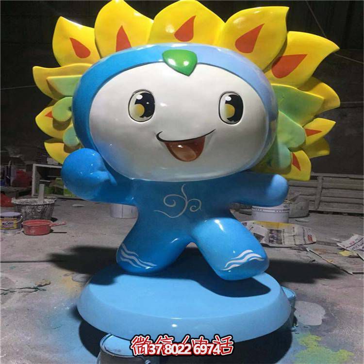 玻璃鋼卡通人物雕塑，點亮游樂場的歡樂