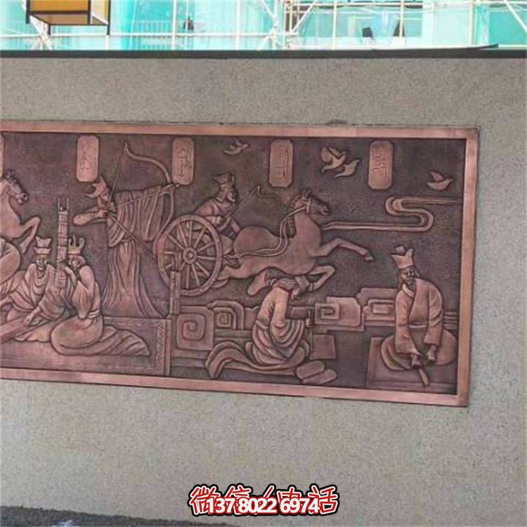 全方位視覺藝術裝飾——室內(nèi)外雕塑、浮雕、壁畫、銅雕的完美結(jié)合