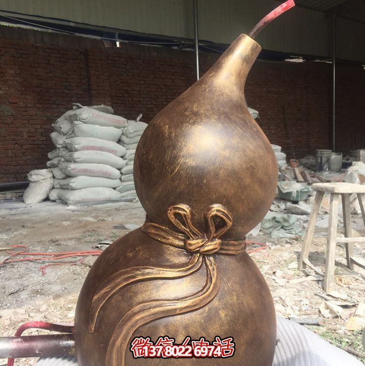 萬用銅雕葫蘆，集家居裝飾、鎮(zhèn)宅辟邪、雕塑藝術(shù)于一體