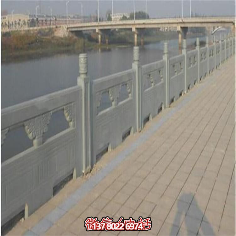 精美青石雕刻欄板，提升景區(qū)、寺廟、湖邊裝飾效果