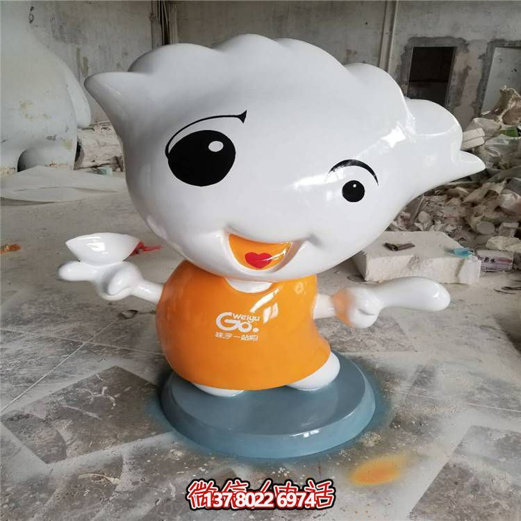 玻璃鋼創(chuàng)意景觀(guān)公仔雕塑