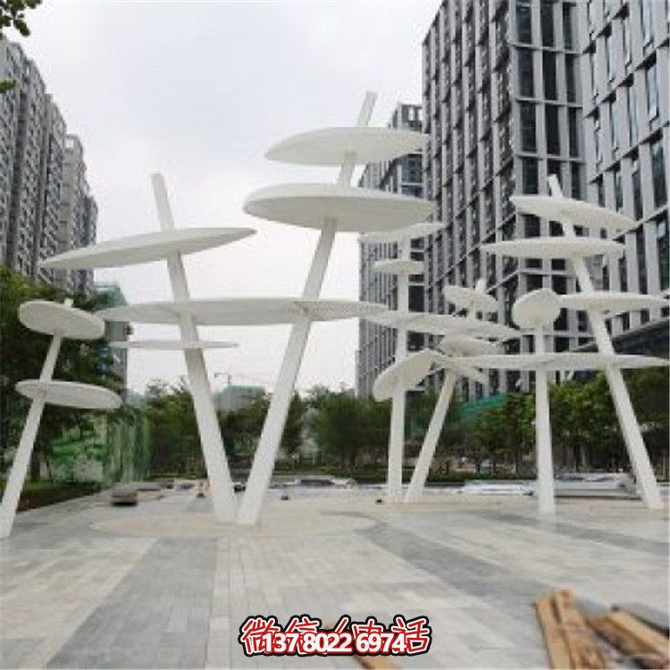 不銹鋼大型樹葉雕塑，為你的戶外景觀創(chuàng)造獨(dú)特的創(chuàng)意