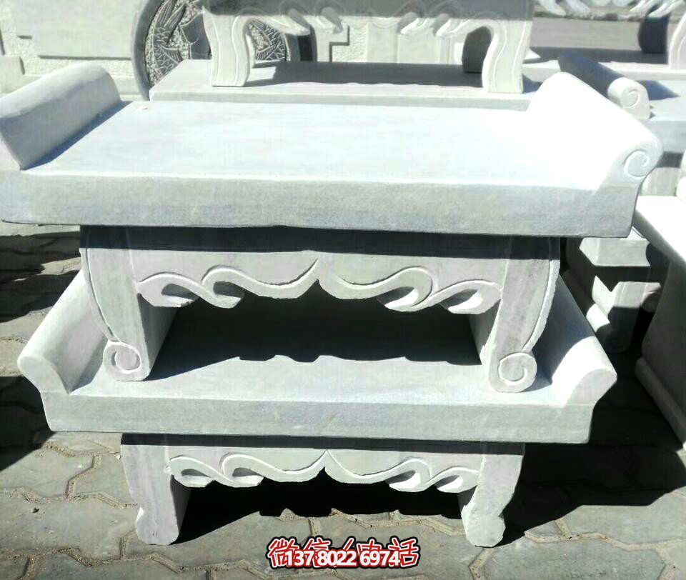 漢白玉佛像供桌，裝點(diǎn)景區(qū)寺院