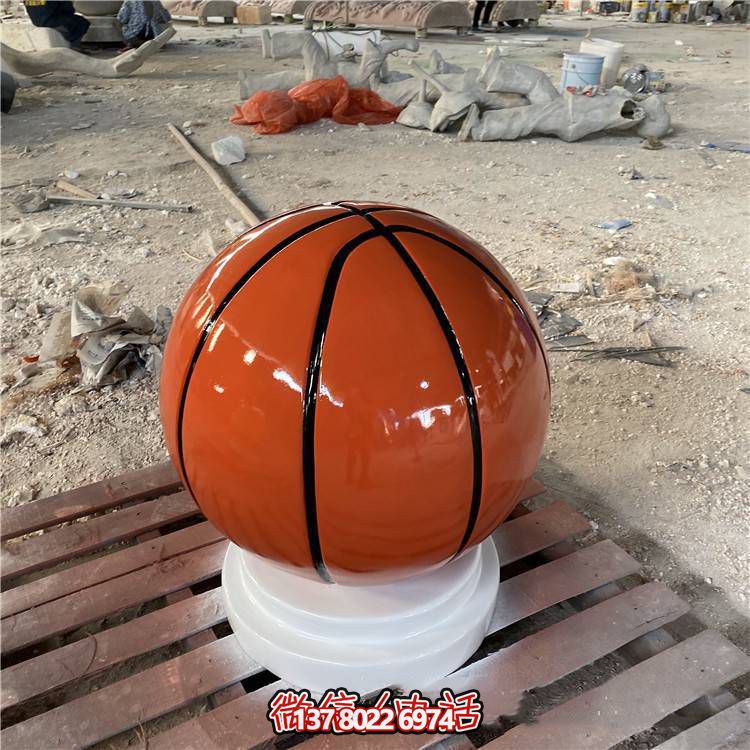 仿真玻璃鋼雕塑一款融入公園、校園、體育館的創(chuàng)意體育裝置