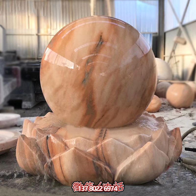 企業(yè)廠區(qū)晚霞紅財風(fēng)水球雕塑 企業(yè)廠區(qū)晚霞紅財風(fēng)水球雕塑