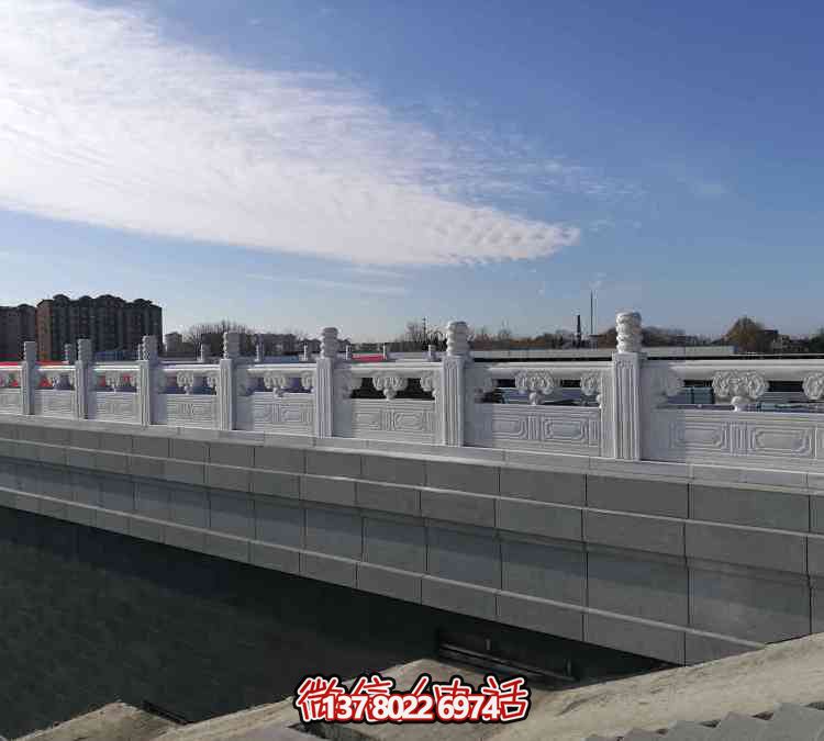 精美石雕橋欄桿，藝術(shù)美學(xué)完美結(jié)合