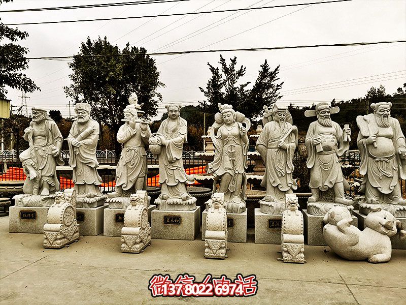 游覽大理古城，欣賞至尊神佛石雕八仙雕塑