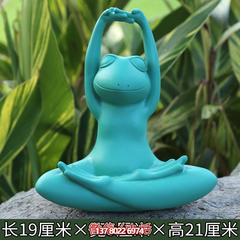 花園不銹鋼噴漆青蛙雕塑 花園不銹鋼噴漆青蛙雕塑