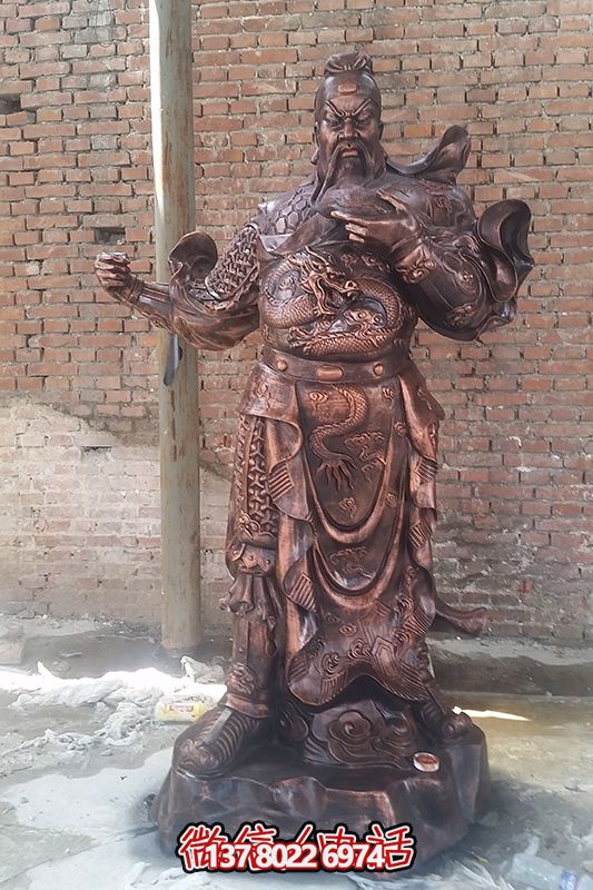 銅雕戶外景區(qū)關公雕塑 銅雕戶外景區(qū)關公雕塑
