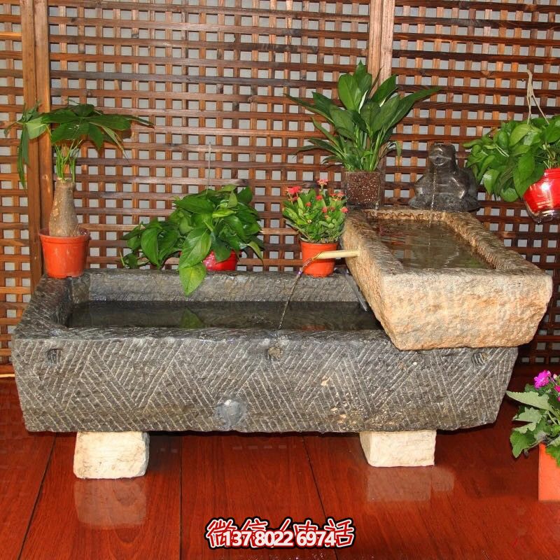老石缸青石石槽魚(yú)缸石頭花盆陽(yáng)臺(tái)水景老石器竹子流水長(zhǎng)方形養(yǎng)荷花池 老石缸青石石槽魚(yú)缸石頭花盆陽(yáng)臺(tái)水景老石器竹子流水長(zhǎng)方形養(yǎng)荷花池
